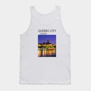 Night Quebec City Canada Chateau Frontenac Castle Gift for Canadian Canada Day Present Souvenir T-shirt Hoodie Apparel Mug Notebook Tote Pillow Sticker Magnet Tank Top